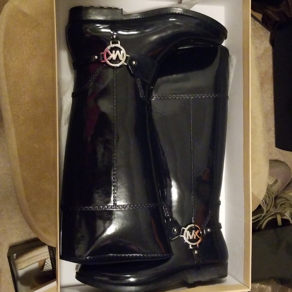 MKors Harness Rain Boot